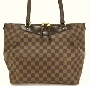 Louis Vuitton Westminster Tote GM Brown Leather